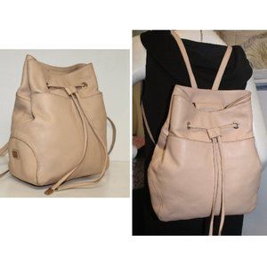 Liz Claiborne Genuine Soft Leather Backpack Bag
